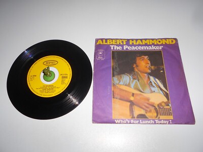 Albert Hammond - The Peacemaker (1973) Vinyl 7` inch Single Vg +++