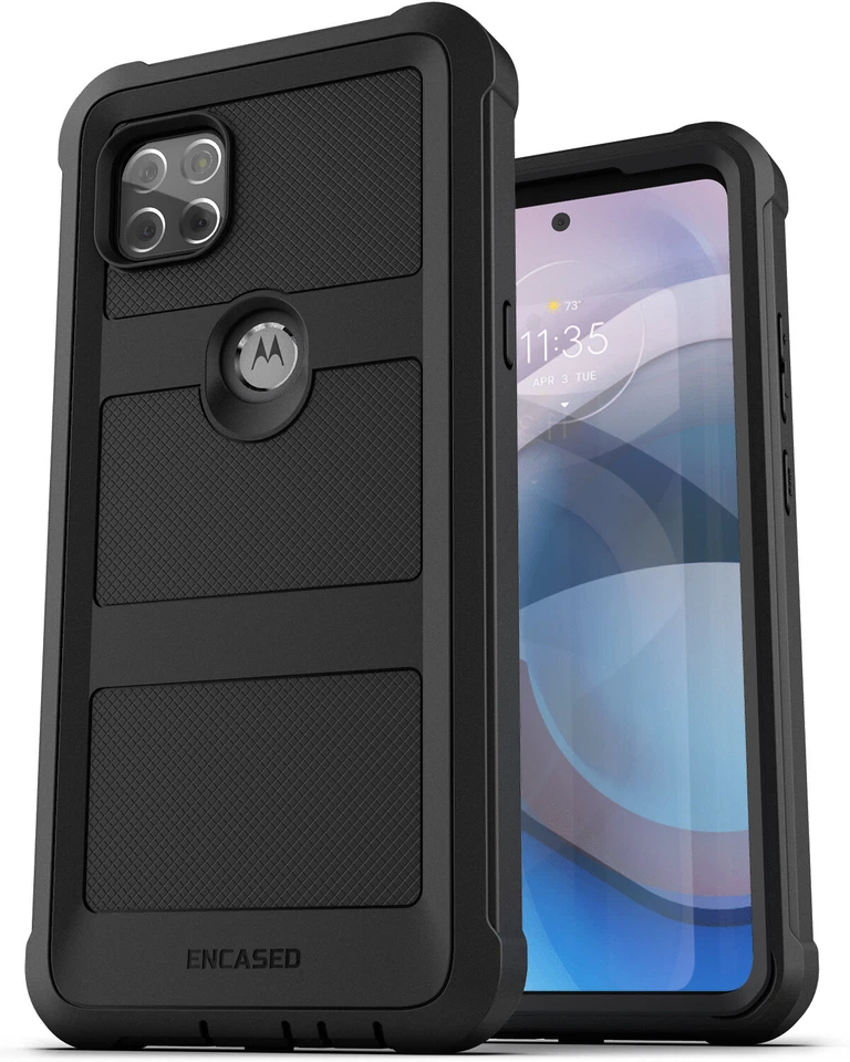 Funda protectora de pantalla completa para teléfono Motorola One 5G Ace Foto 2 de 4