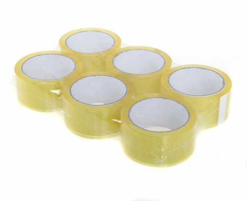 Heavy Duty Clear Buff Parcel Packing Tape Rolls 48mm x 66 Meter - Picture 8 of 8