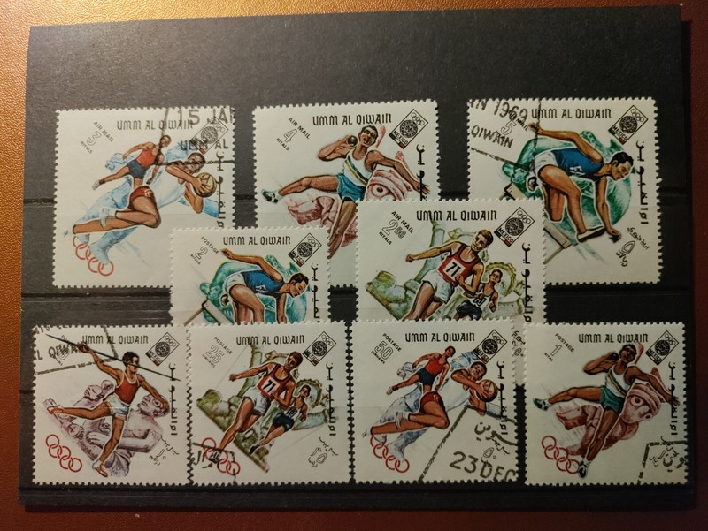 1968 Umm Al Qiwain Stamps(Olympics-Mexico'68),CTO,NH,OG