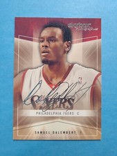 SAMUEL DALEMBERT 2004-05 SKYBOX AUTOGRAPHICS BASKETBALL CARD # 44 F8310