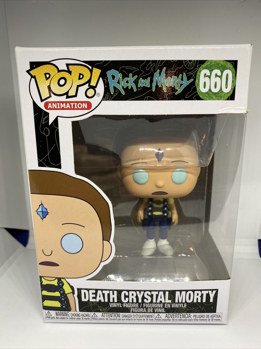 Funko Pop! Death Crystal Morty #660 Animation Rick and Morty JUNE