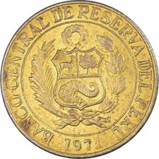 [#1086049] Coin, Peru, 10 Centavos, 1971