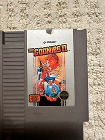 The Goonies II 2 Nintendo Entertainment System NES 1986 AUTHENTIC TESTED