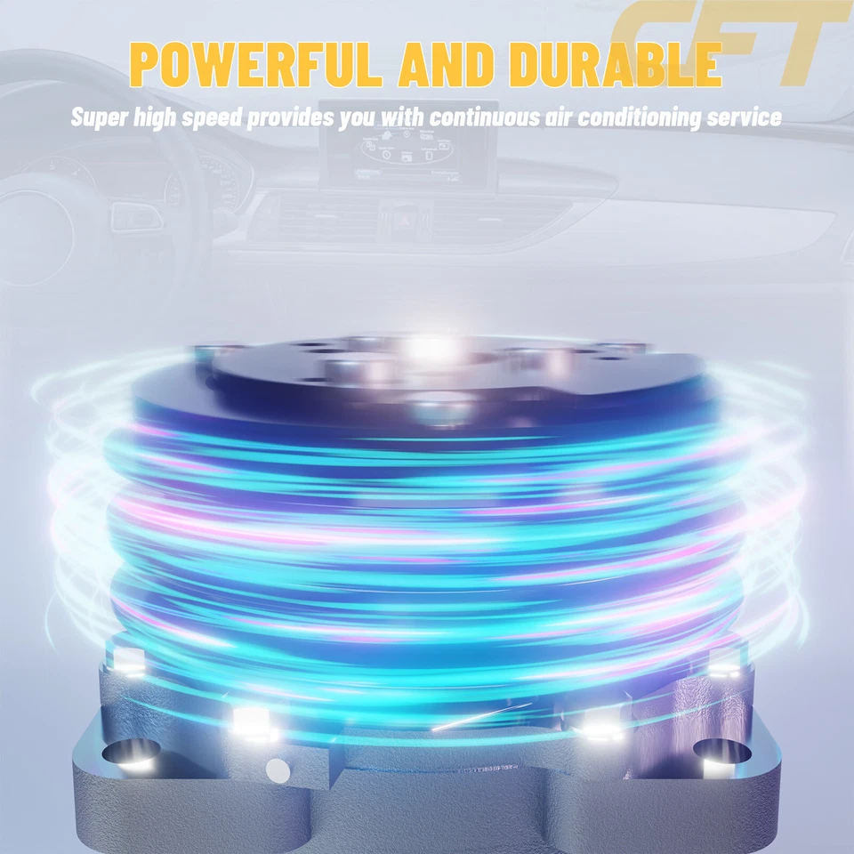 A/C Compressors & Clutches for 2007-2008 Chrysler Sebring Touring V6 CO29107C Foto 4 de 4