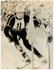 Patrick Russel, French Champion Vintage Silver Print Silver Print 1