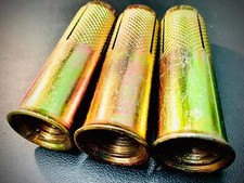 M8 Drop In Masonry Concrete Anchor Lipped Zinc