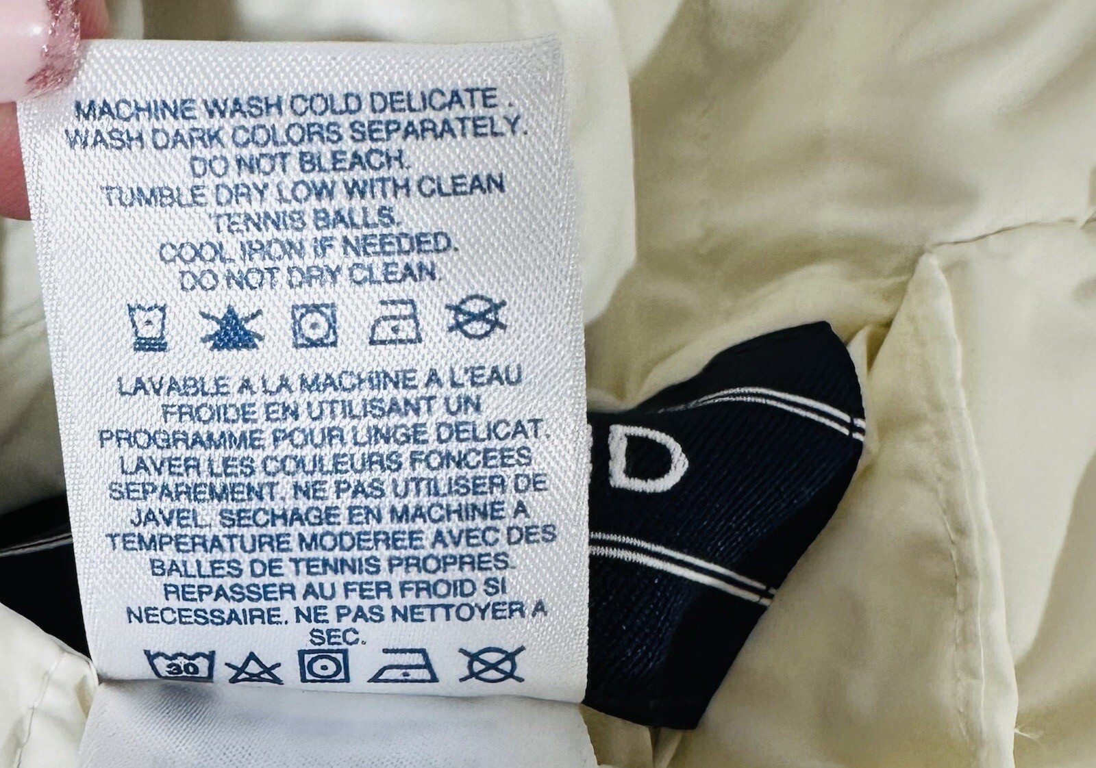 Lands End Reversible Down Packable Puffer Jacket … - image 10