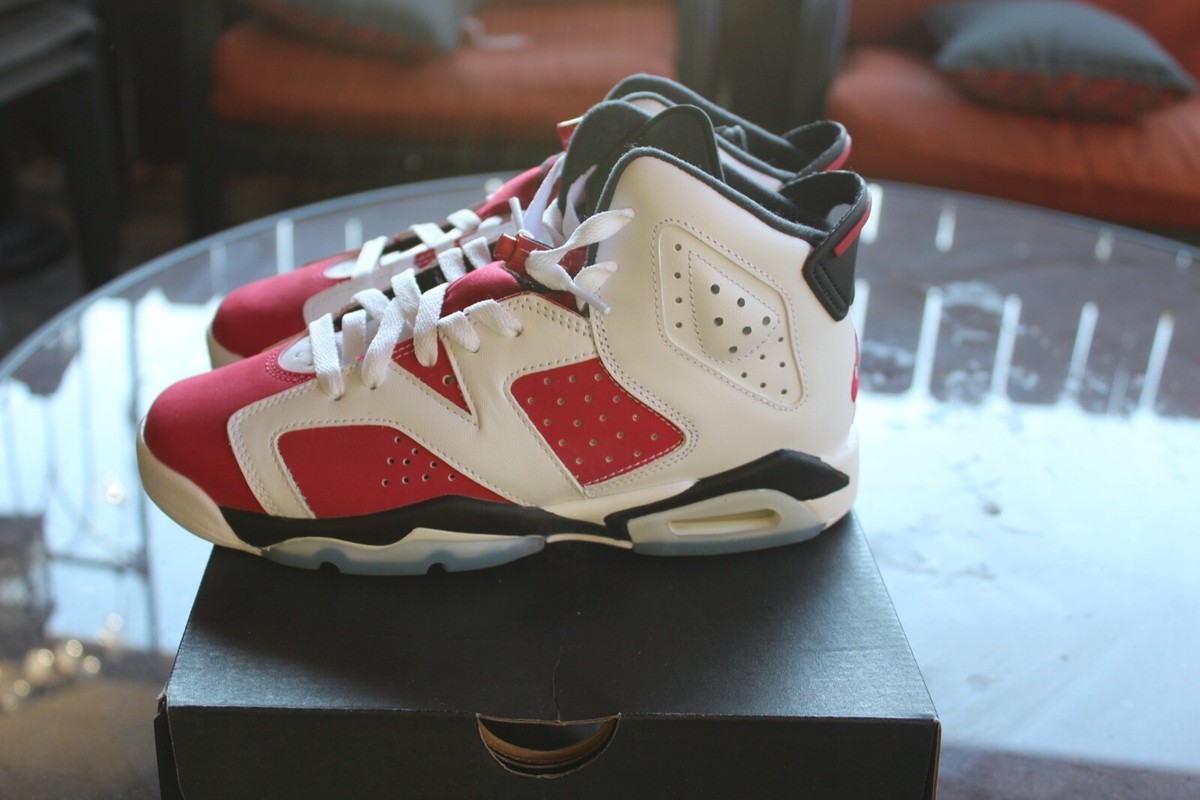 Nike Air Jordan 6 Retro 2021 Carmine (GS), Size 5Y | eBay