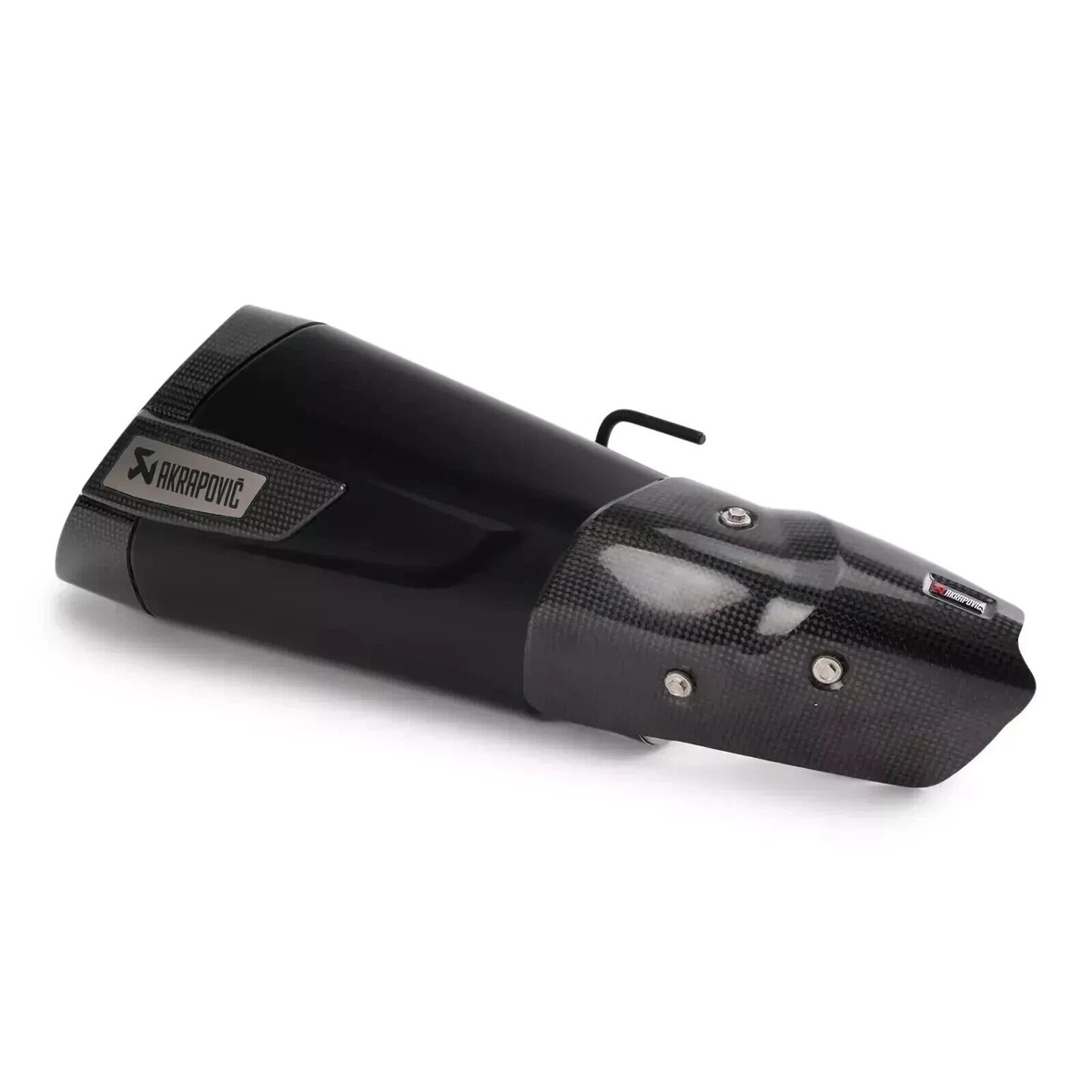 Can-Am Spyder Black Carbon/Steel Akrapovic Sinister Silencer
