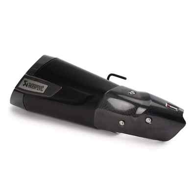Can-Am Spyder Black Carbon/Steel Akrapovic Sinister Silencer