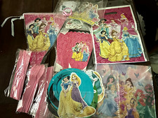 NEW Lot of Disney Princess Party Supplies for up to 8