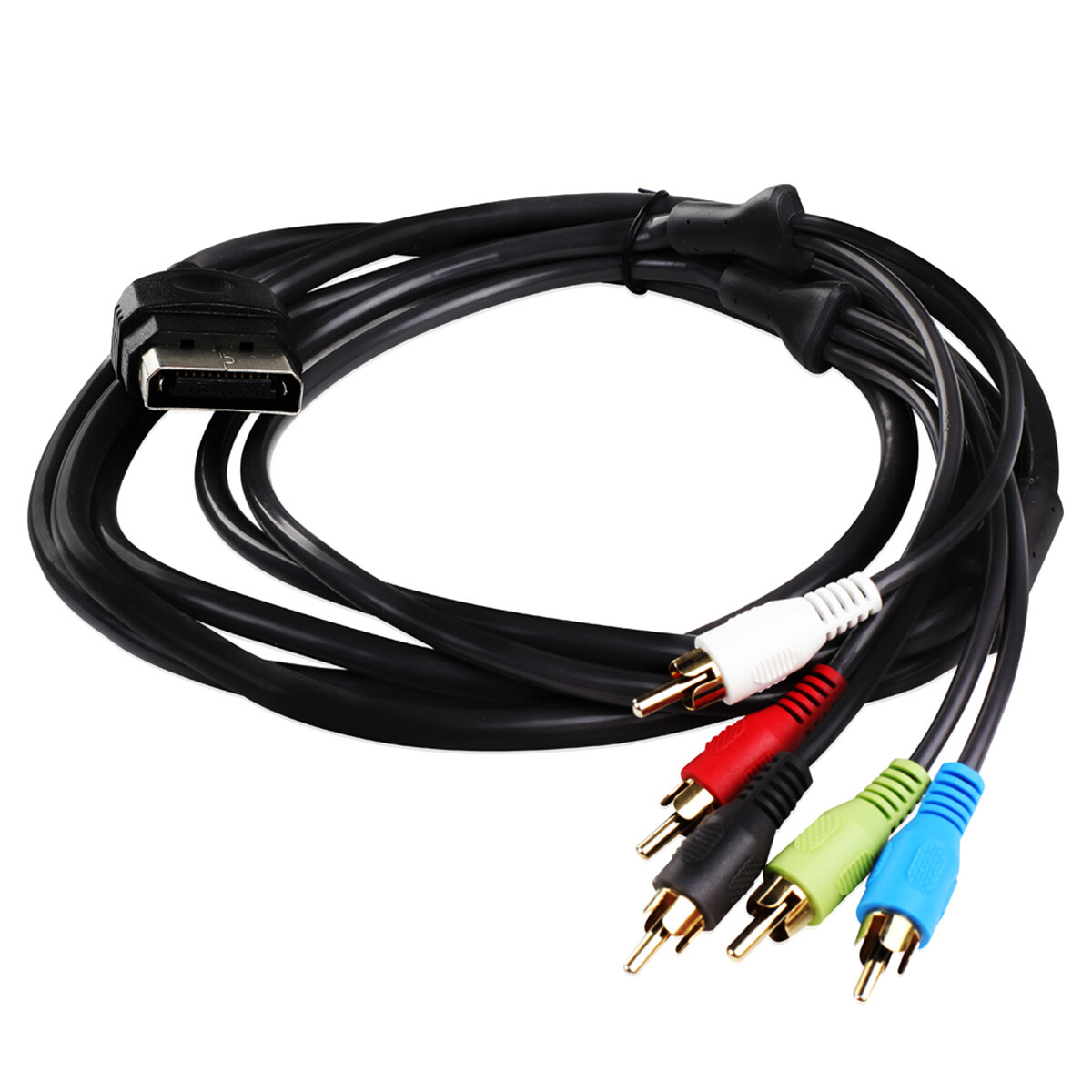 8FT Xbox 360 Component Cable HD AV Video/Audio Cord With