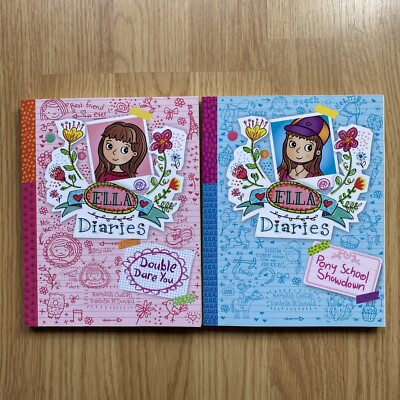 2 Ella Diaries PB Books by Meredith Costain ~ Double Dare & Pony