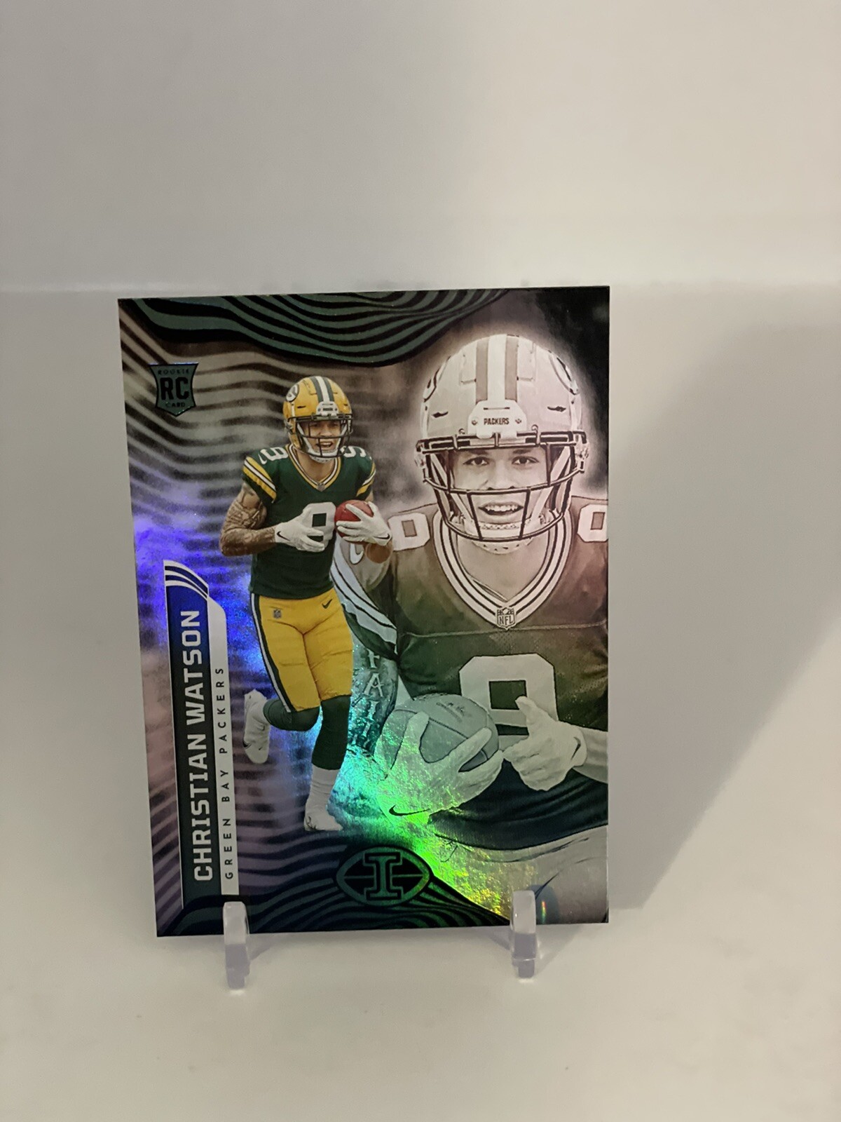 2022 Illusions Football Christian Watson Base Rookie RC Packers #35