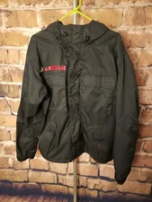 Y2K Late 90's Fashion Men's Airwalk Size Large Black Jacket For Snowboarding 