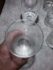 Set of 5 Clear Etched Water/Juice Glasses - Holds 12 Ounces - Good Condition — photo 5