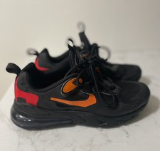 nike 270 react black orange