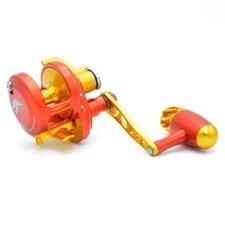 Up to 26 LB Lever Drag Big Game Off-shore Fishing 6.3:1 High Speed Trolling Reel