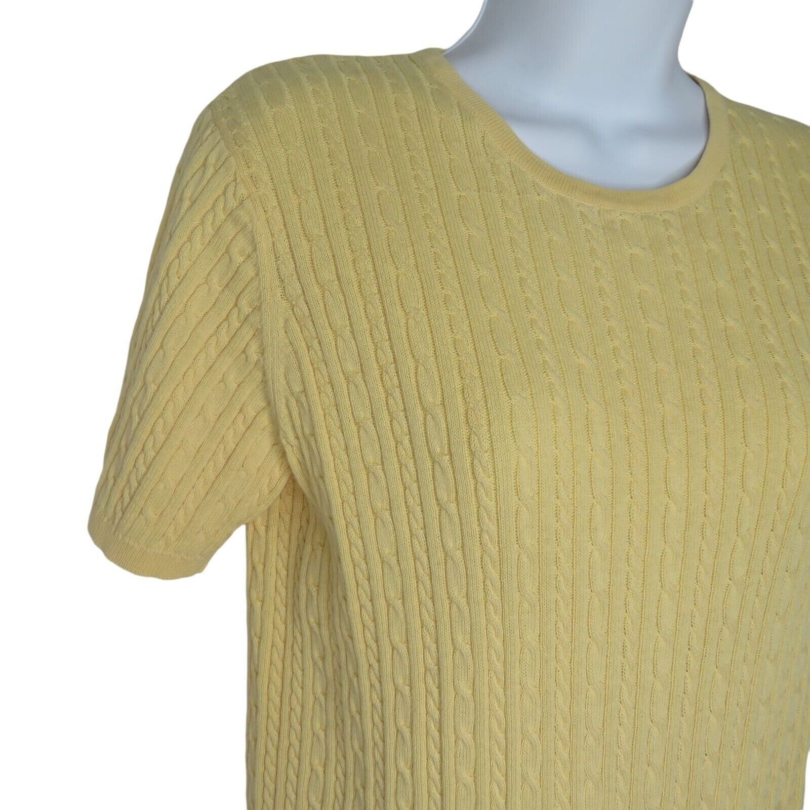 Vintage Pendleton Ribbed Knit Pullover Sweater Sh… - image 3