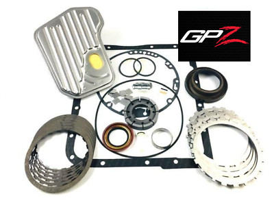 4L60E 13V Pump & Overdrive Rebuild 3/4 Piston GPZ W Deep Pan Filter Fiber Gasket