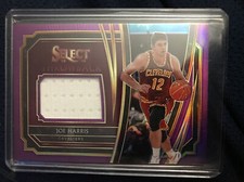 2019-20 Select Throwback Memorabilia #24 Joe Harris Jersey Purple Prizm /99