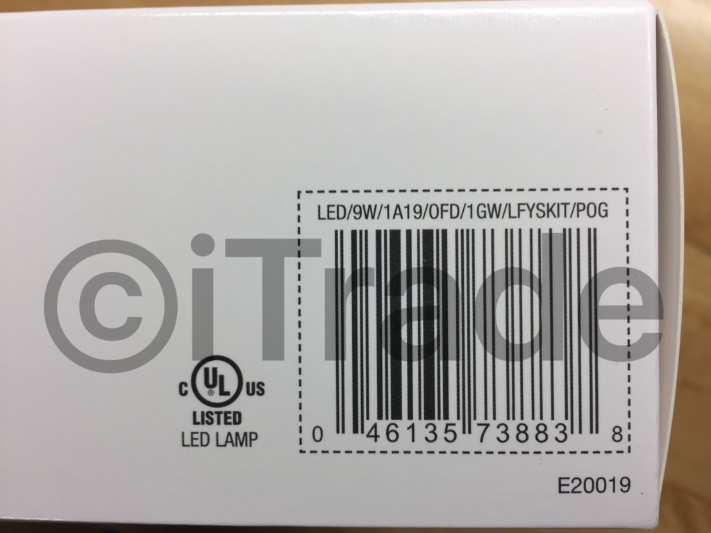 *Lot of 2* OSRAM 73883 LIGHTIFY Starter Kit Gateway Dimmable LED Bulb 800 Lm NEW