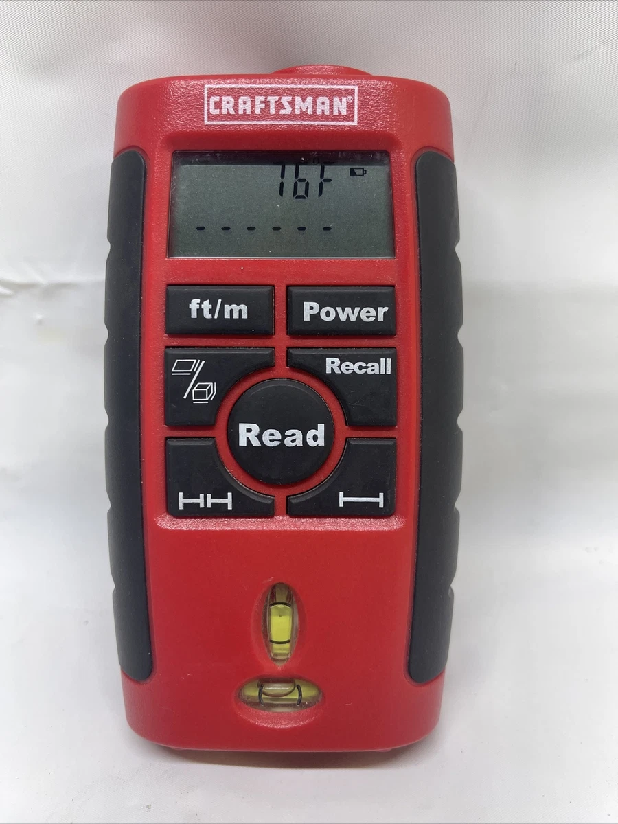 Craftsman laser on sale measuring tool