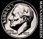 1957 Roosevelt Dime- Silver- Choice Gem Proof Luster No Reserve #J2879