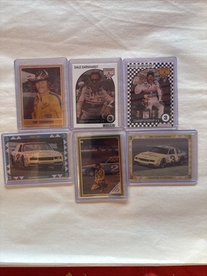 1994 Card Dynamics Double Eagle Dale Earnhardt 6 Metal Card Set NASCAR Racing
