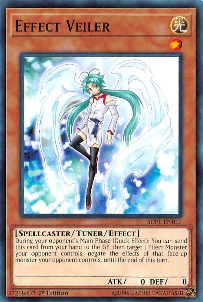 Effect Veiler 1st Edition Common Structure Deck: Powercode Link SDPL-EN017 NM