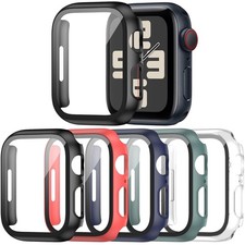 Haojavo for Apple Watch Series 3/2 42mm Screen Protector Case 5 Pack