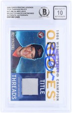 Jim Palmer Orioles Signed 2005 Topps Pristine Legends Title #TT-JP BAS 10 Card