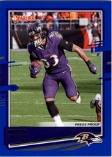 2020 Donruss Press Proof Blue #38 Willie Snead IV - FB