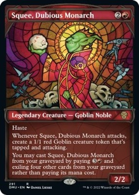 Squee, Dubious Monarch (Showcase) [Dominaria United Foil - 291] NM