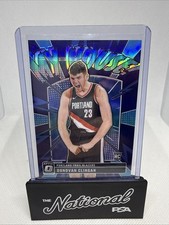 2024-25 Donruss Optic Donovan Clingan #1 My House Holo Prizm RC Trail Blazers