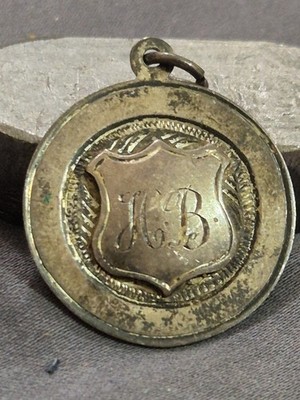 Vintage Sterling Silver Fob Medal / 1932  / Fob Medal / N.F.A