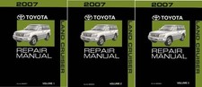 2007 Toyota Land Cruiser Shop Service Repair Manual Complete Set