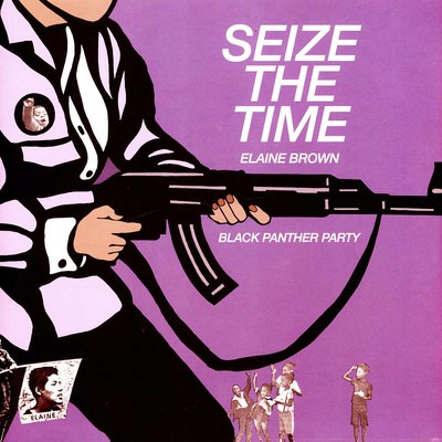 Elaine Brown - Seize The Time White Marble Vinyl Edition (1969 - EU - Reissue)