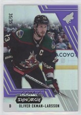 2020-21 Upper Deck Synergy Purple 35/35 Oliver Ekman-Larsson #24 x6g