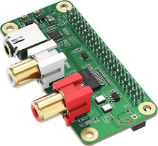 DAC Mini Hat PCM5122 Audio Card Raspberry Pi 5/4/3B /Zero 2W 384kHz/32bit RCA Ne