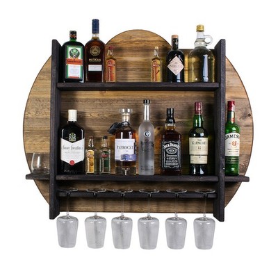 John Paddle Wandbar Vintage Loft 99x78x14 cm Silver