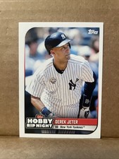2024 DEREK JETER TOPPS HOBBY RIP NIGHT MLB #26 BASE CARD CAPTAIN YANKEES HOF