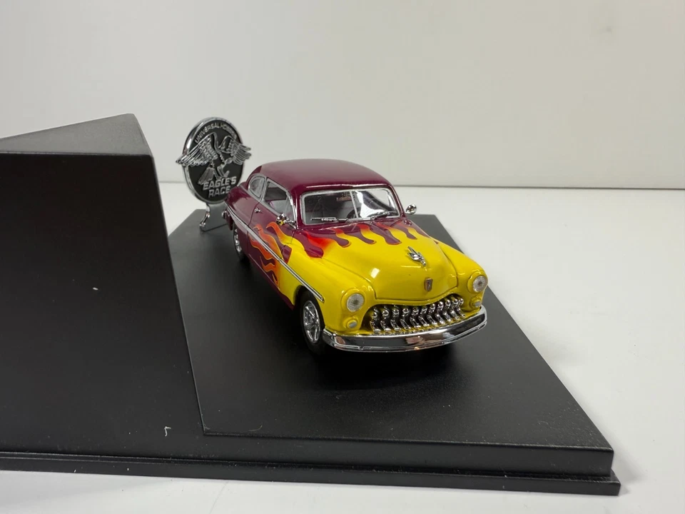 1/43 1949 Mercury Club Coupe Street Rod Hot Rod Purple by Universal Hobbies 1554 - Image 3 of 4