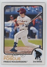 2022 Topps Heritage Minor League Edition Justin Foscue #1 0kz8