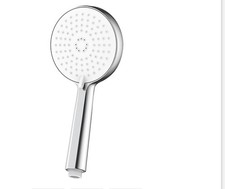 SWIRL HAND SHOWER CHROME/WHITE 120MM X 262MM BRAND NEW