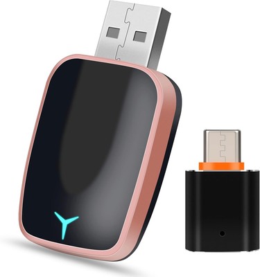 Carplay Wireless Adapter für Android Auto Kleinwagen Dongle für Kabelgebunden zu Kabellos