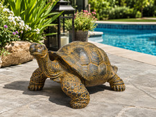 Schildkröte Figur  Stein Skulptur -  Garten,...