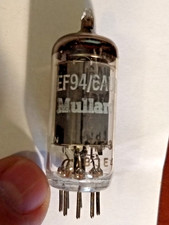 1 KNIGHT Branded  by Mullard EF94 / 6AU6 Tube...