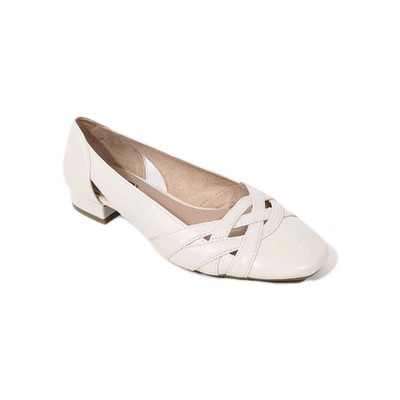 LifeStride Carmen Ballet Flats 7 Wide NEW Women Faux Leather Shoes casual work
